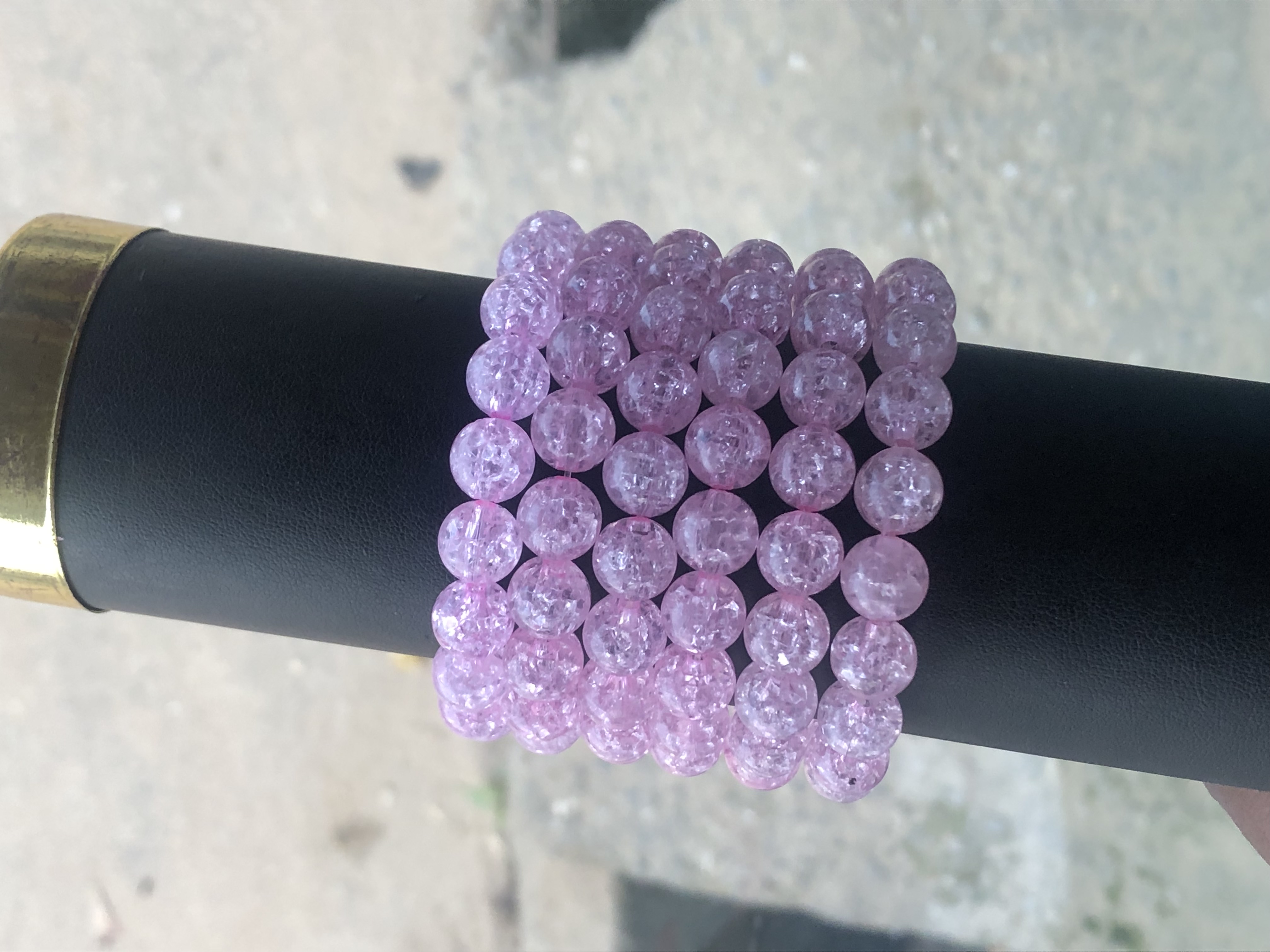 Pink bracelets for ladies