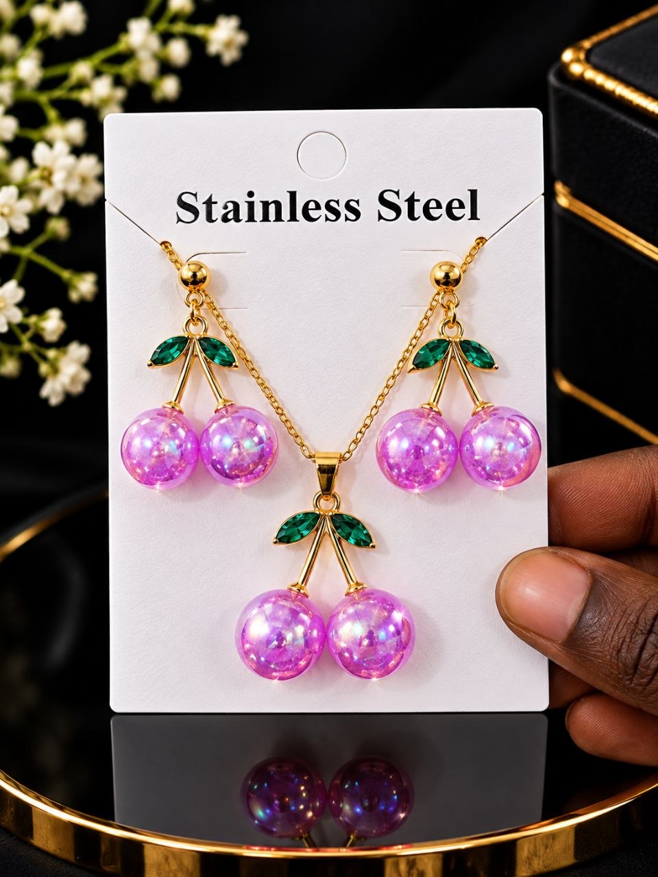 Fashion cherry set