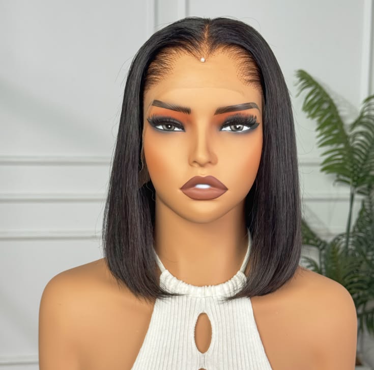 13by4 Bob 1B 💯 human hair   10" 32k 12" 36k 16" 50k image 1