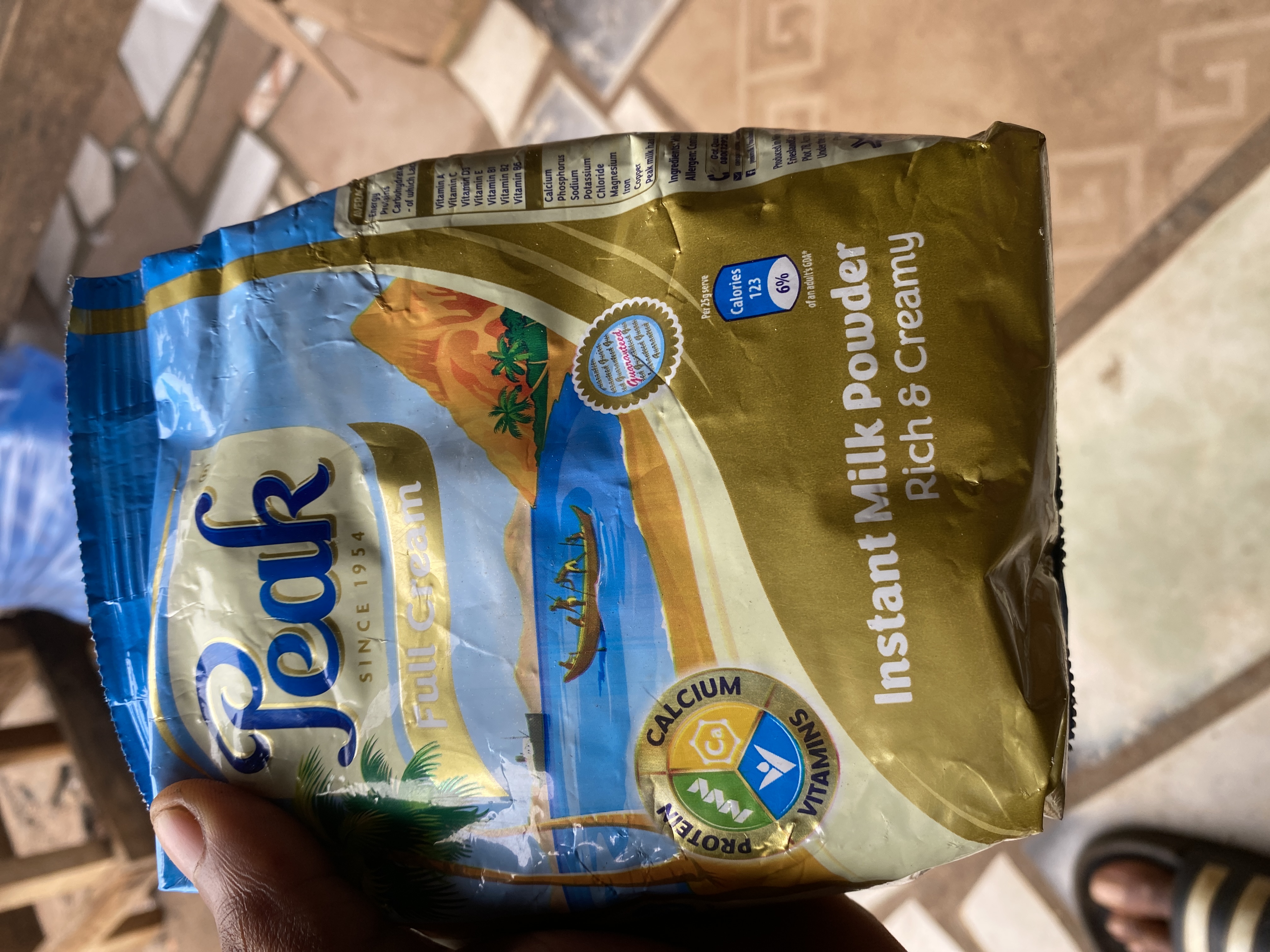 Peak milk refill