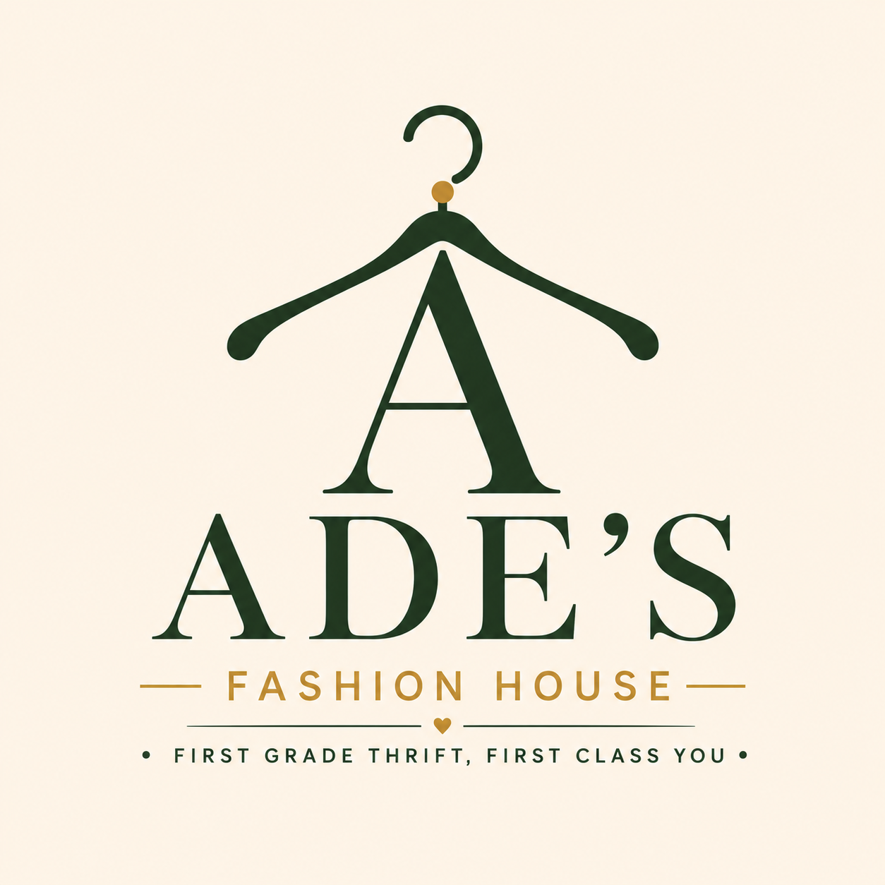 Ade's Fashion house logo