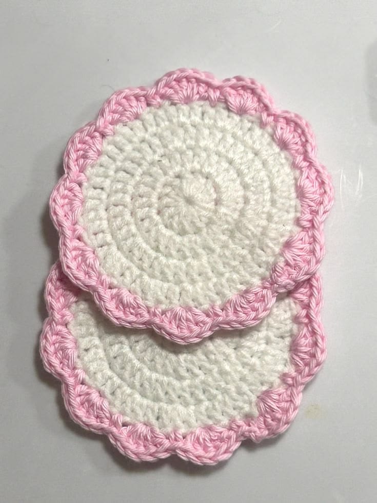 Granny square coaster