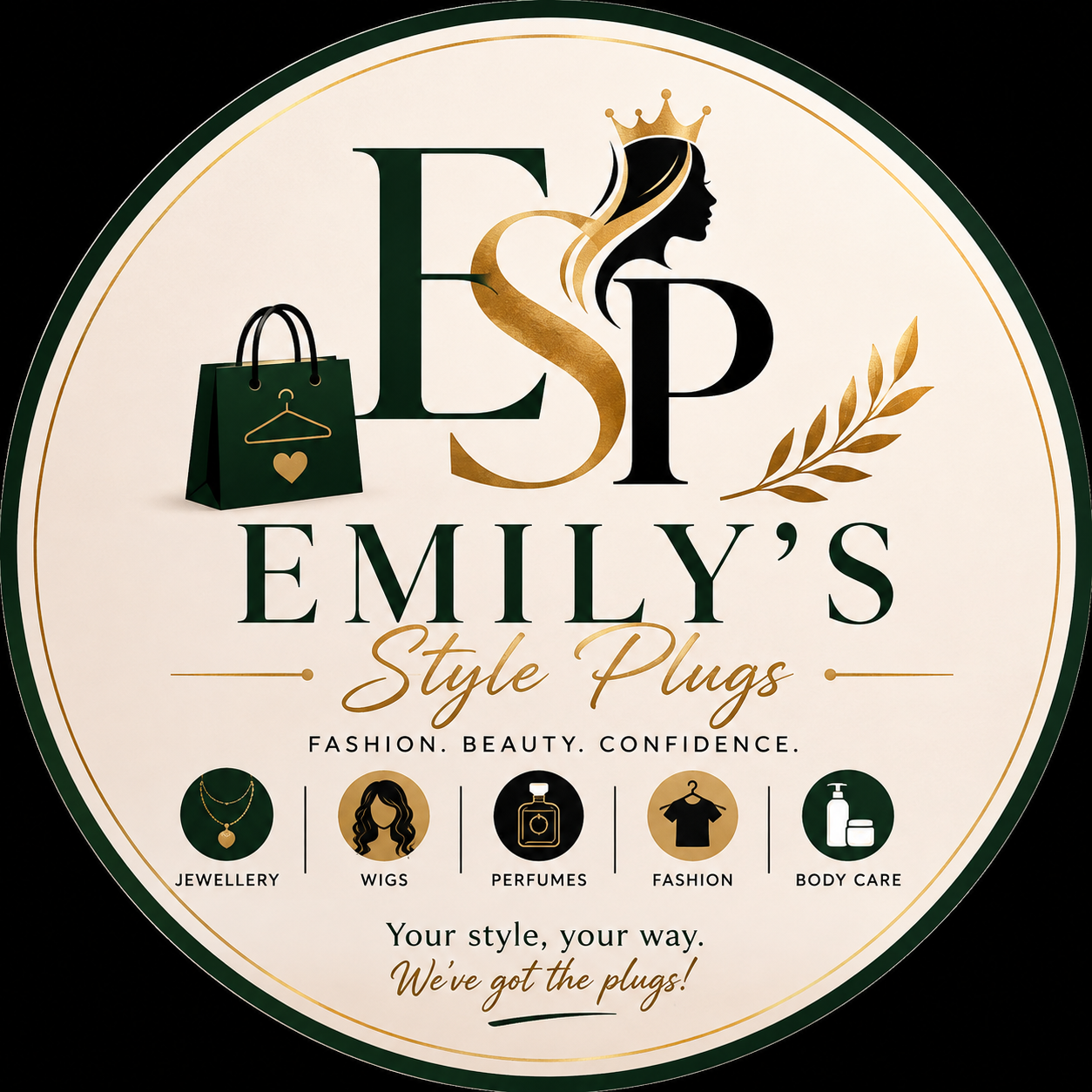 Emily's style plugs 💗🤗 logo