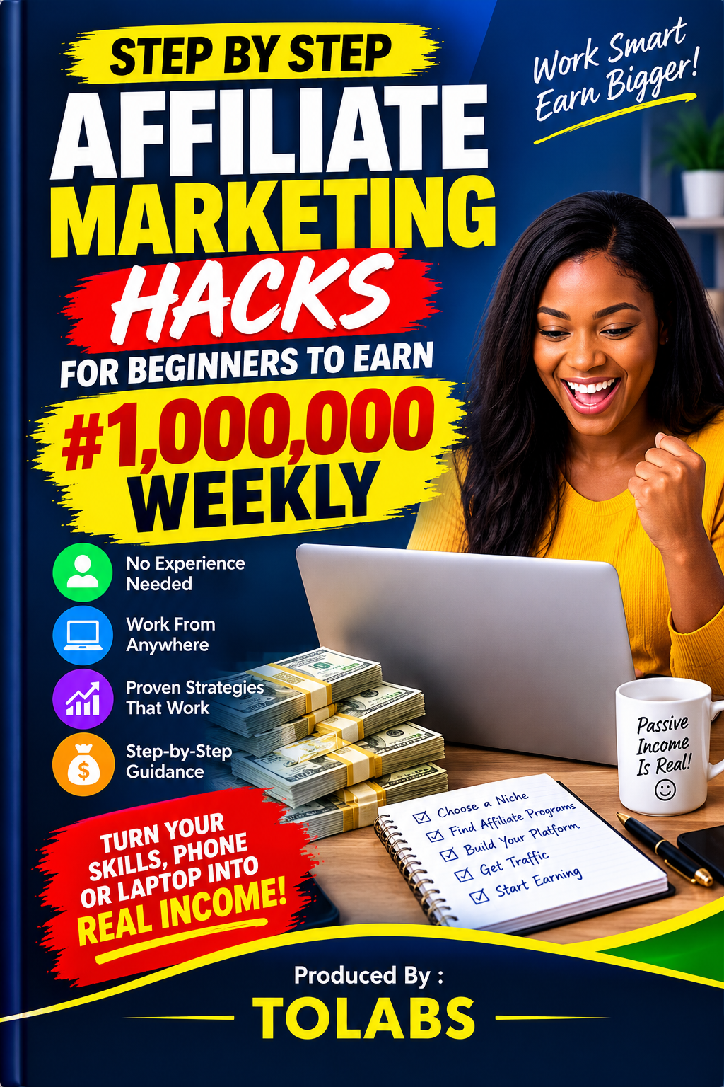 STEP BY STEP AFFILIATE MARKETING HACKS FOR BEGINNERS TO EARN #1,000,000 WEEKLY