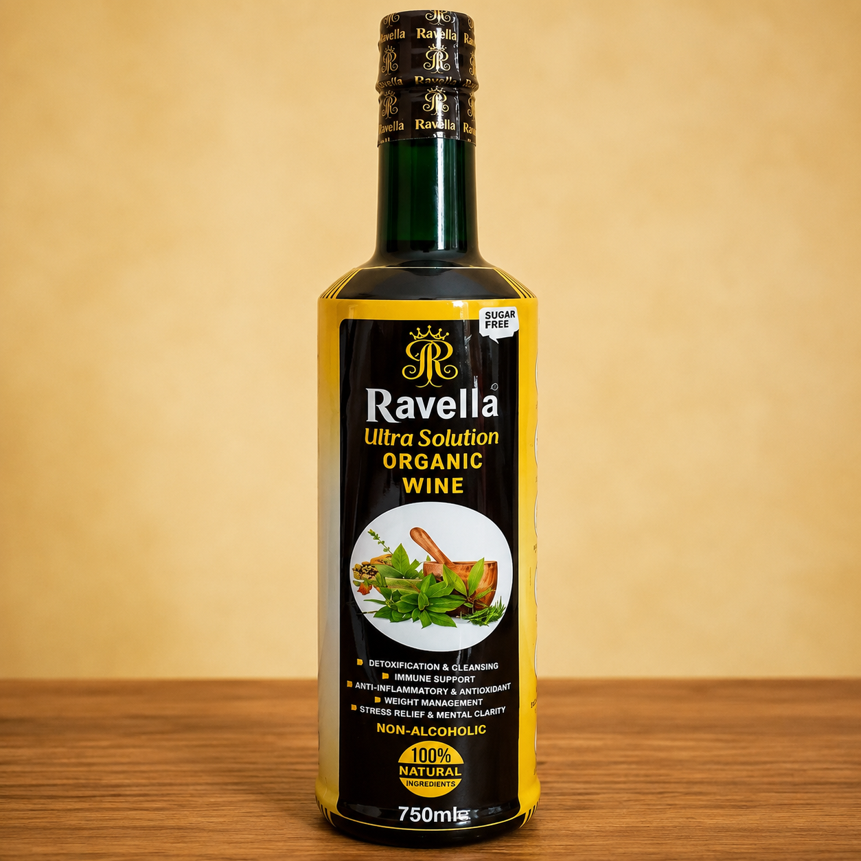 Ravella Ultra Solution Organic wine - 750Ml