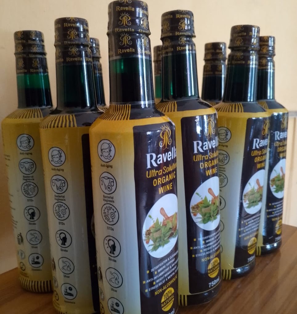 Ravella Ultra Solution Organic Wine - 9 Bottles (750ML)