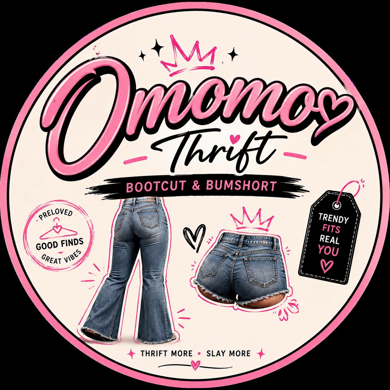 Omomothriftwears 🛍️🛍️ logo