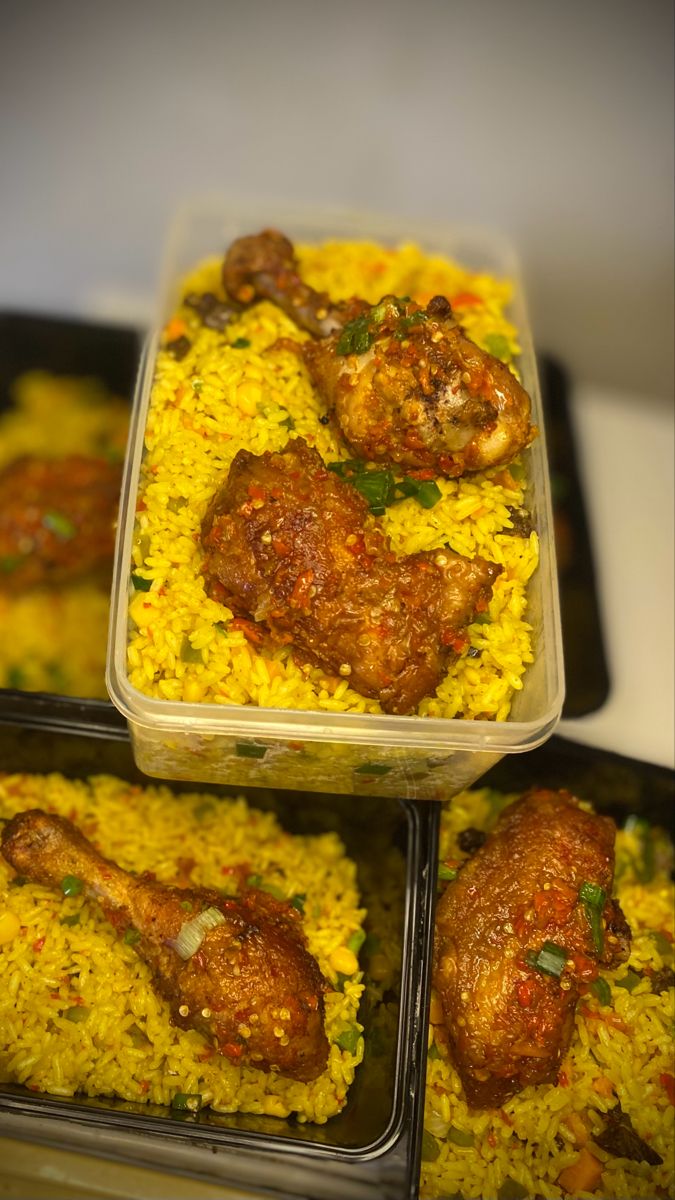 Fried Rice and Chiken