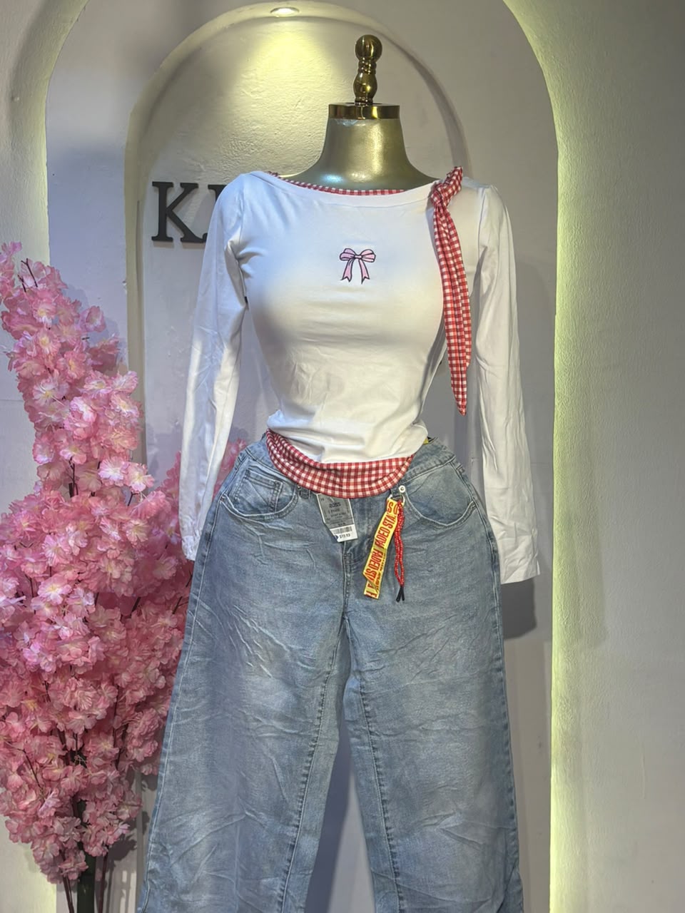 Jean and top